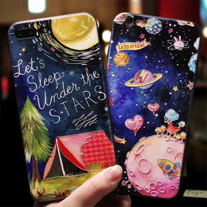 3D Relief Starry Space Case