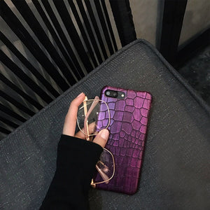 Retro 3D Crocodile Case