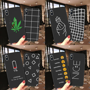Cartoon Lover Funny Painted Case