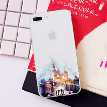Load image into Gallery viewer, Matte White Minnie Mickey  Case