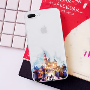 Matte White Minnie Mickey  Case
