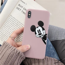 Load image into Gallery viewer, Mickey Minnie Soft TPU Cases