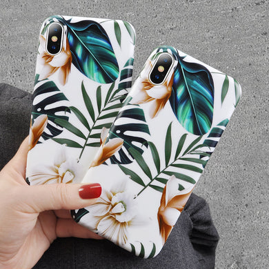 Flowers Leaf Case