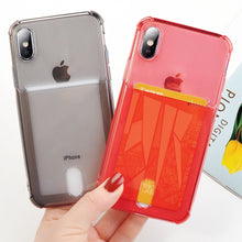 Load image into Gallery viewer, Solid color Transparent Case