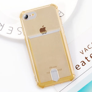 Solid color Transparent Case