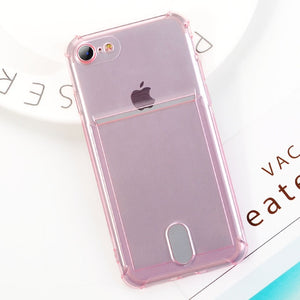 Solid color Transparent Case
