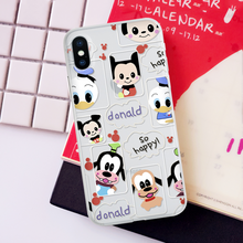 Load image into Gallery viewer, Matte White Minnie Mickey  Case