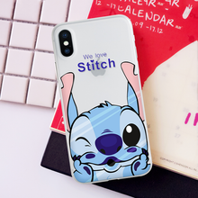 Load image into Gallery viewer, Matte White Minnie Mickey  Case