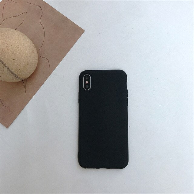 Pure Color Silicone Case