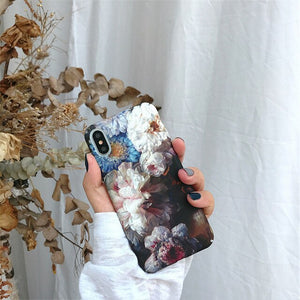 Retro Art Flowers Case